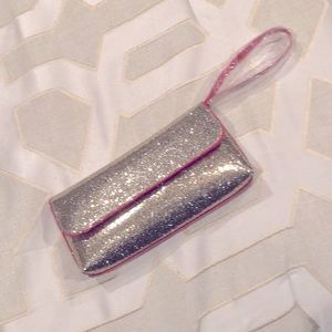 Gold Sparkle Clutch/Wristlet